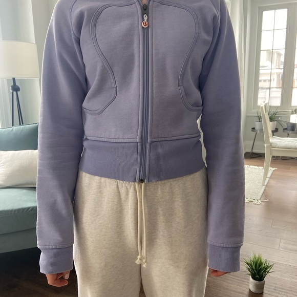 Lavender Lululemon Scuba Hoodie Zipup - Picture 8 of 9